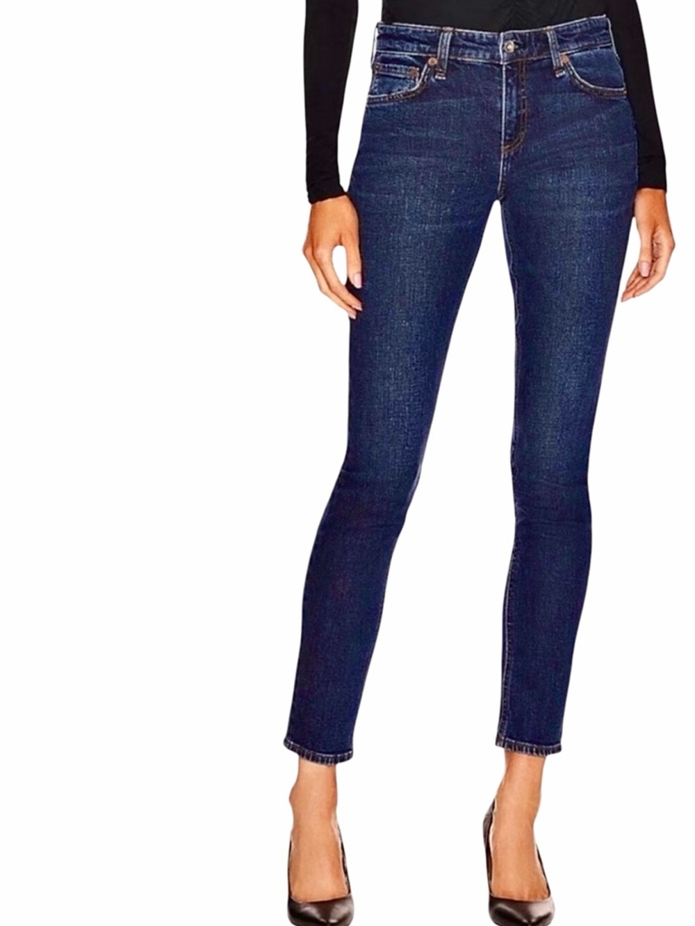 rag & bone – Capri Jeans W15260002 – Indigo Slim Crop Denim – Sz. 29